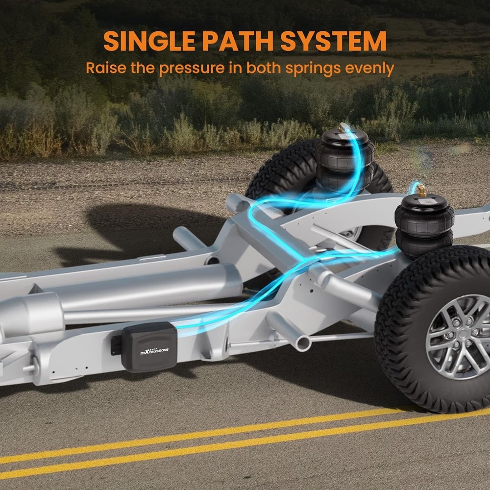 maXpeedingRods Air Compressor System Universal Air Spring Compressor Kit 6831A2G