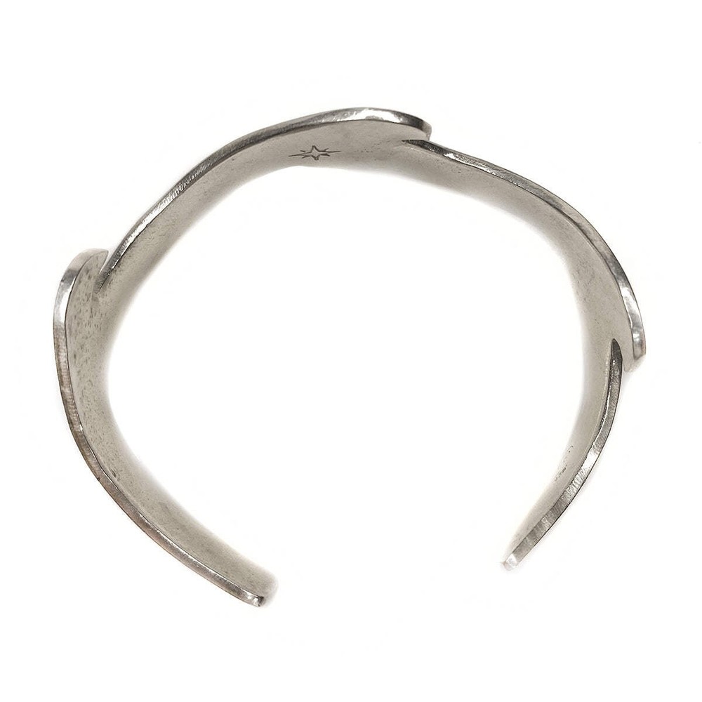 Silver Wave Bangle
