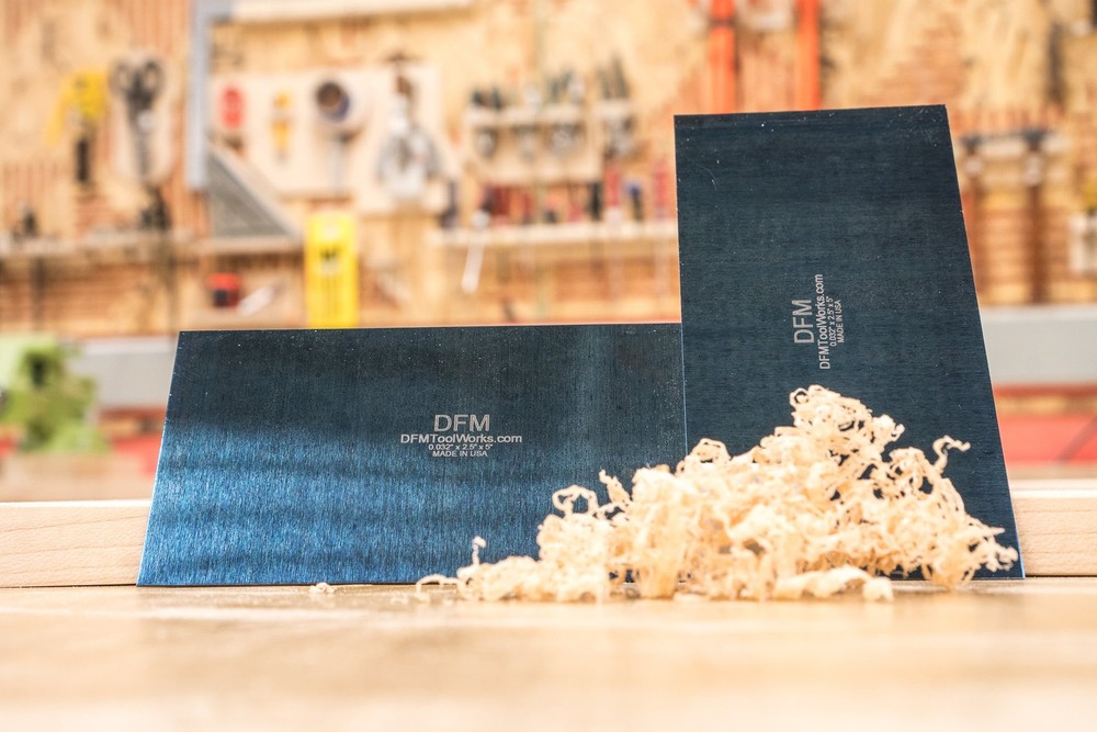 DFM Tool Works Rectangle Card Scraper - Precision Cabinet Multi-use Scraper f...