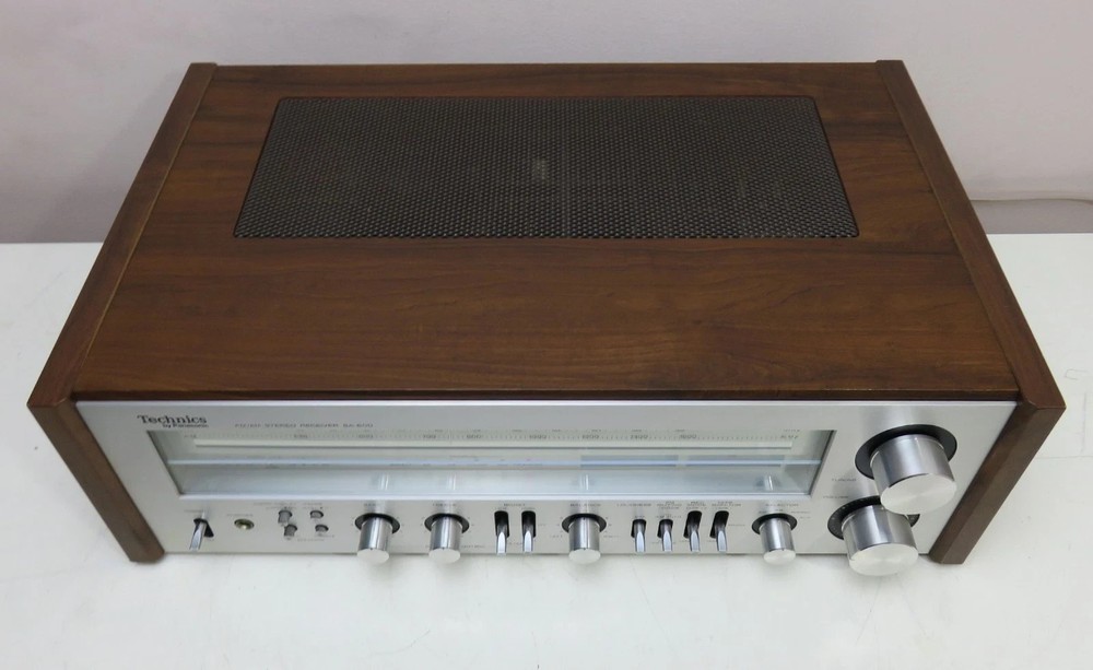 TECHNICS SA-600 RECEIVER WORKS PERFECT SERVICED FULLY RECAPPED + LED's