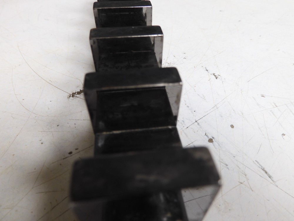 Starrett Webber - model 8w - 8" Standard Reference Bar w/ case -PJ76