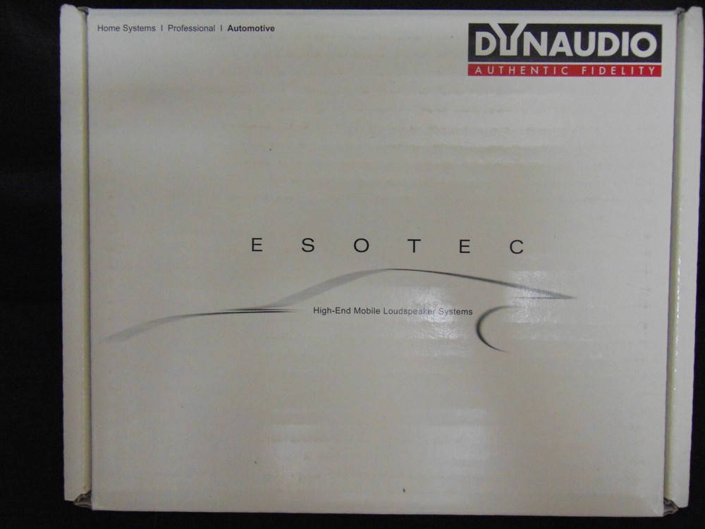 DYNAUDIO X-252 ESOTEC CROSSOVERS for COMPONENT SPEAKERS - NEW