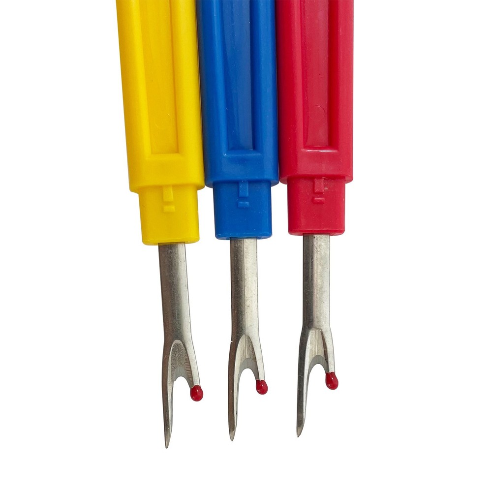 4pcs Handle Seam Rippers Thread Remover Tool Clothes Stitching Thread Unpicker