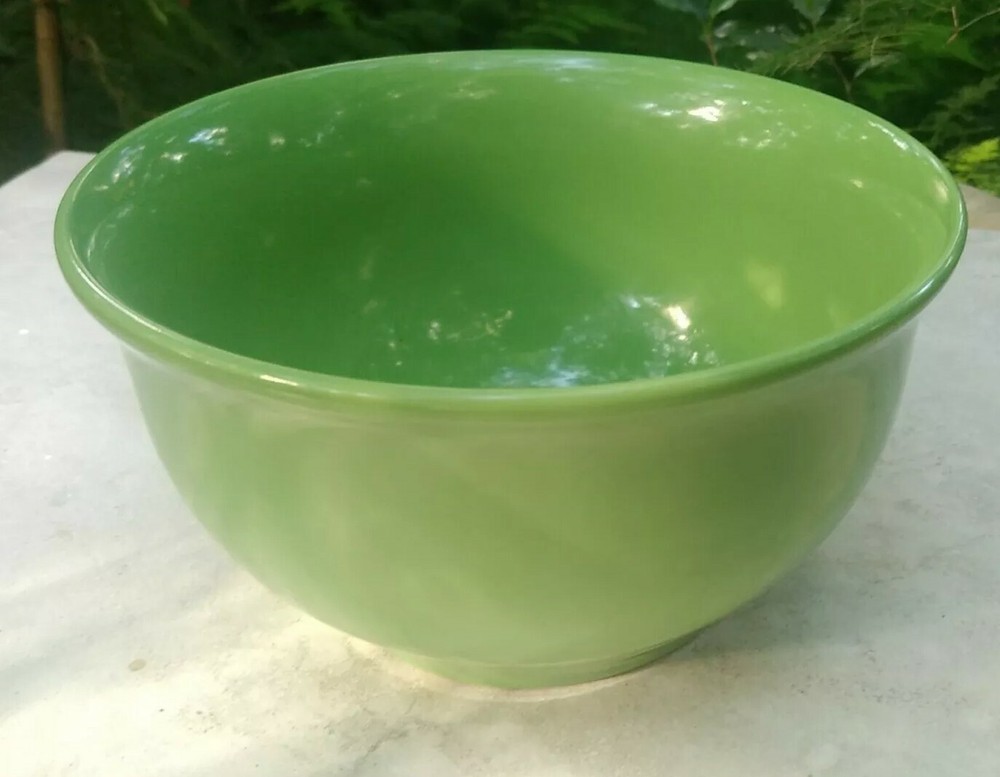 Jade Green 7 " Ceramic Mixing Bowl