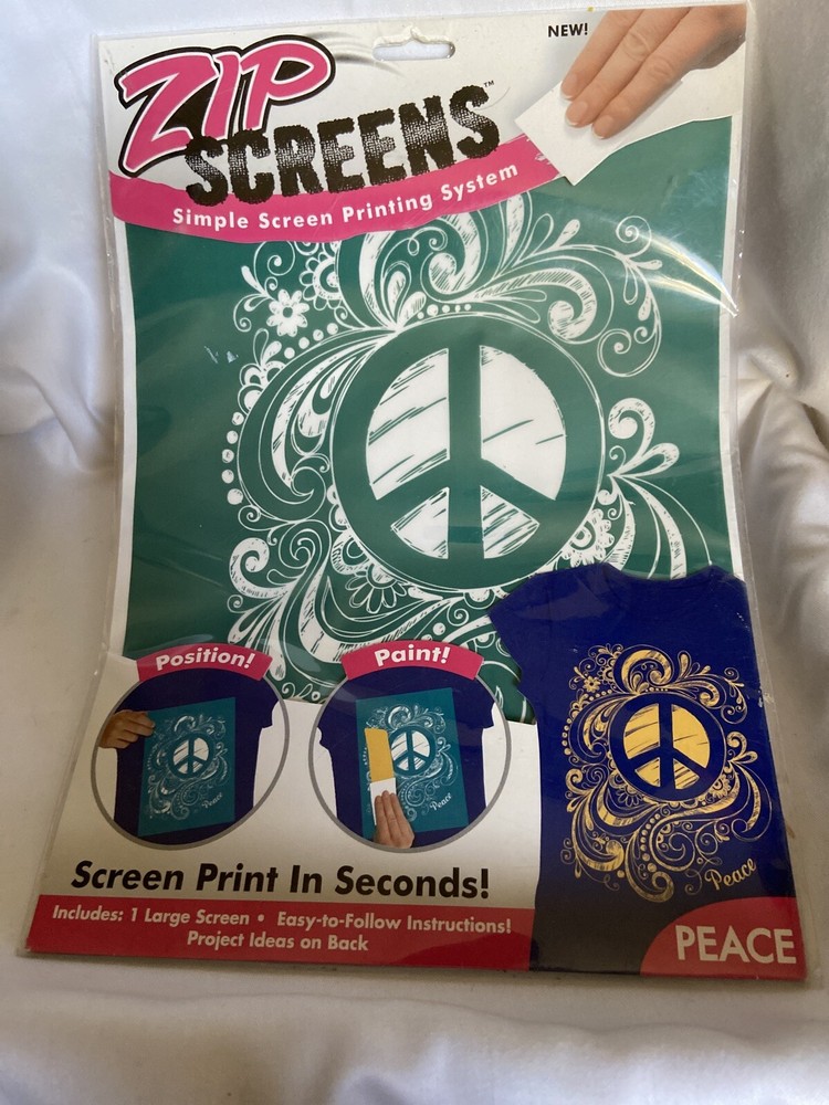 Zip Screens Simple Screen Printing System