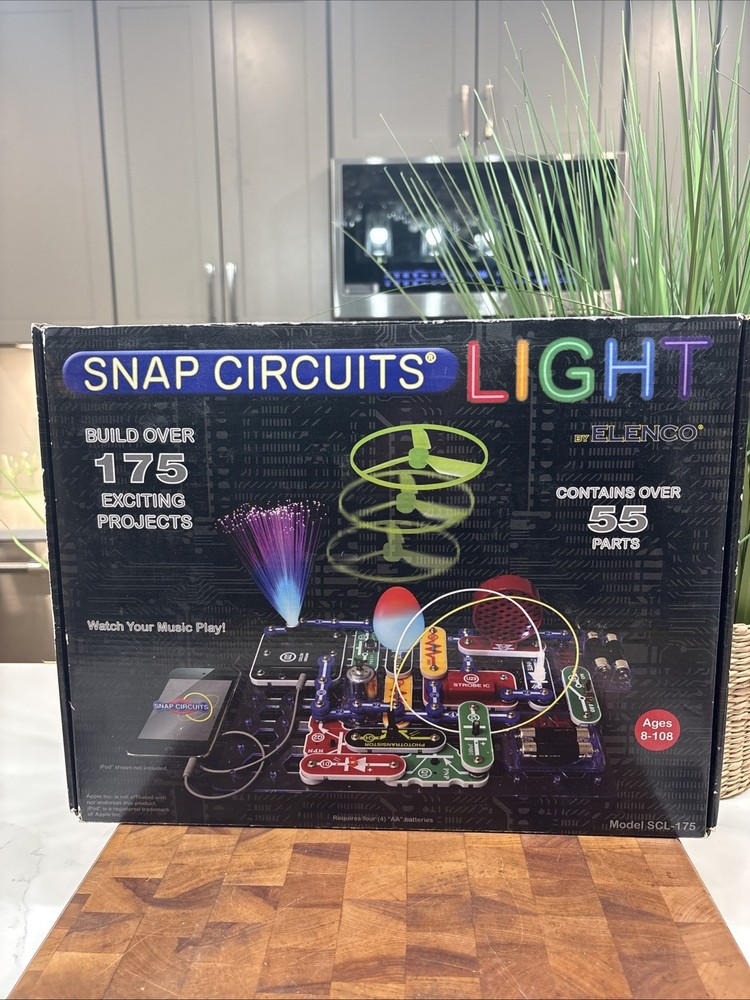 Elenco Snap Circuits Light Kit SCL175 Stem Projects Educational Electronics Kids