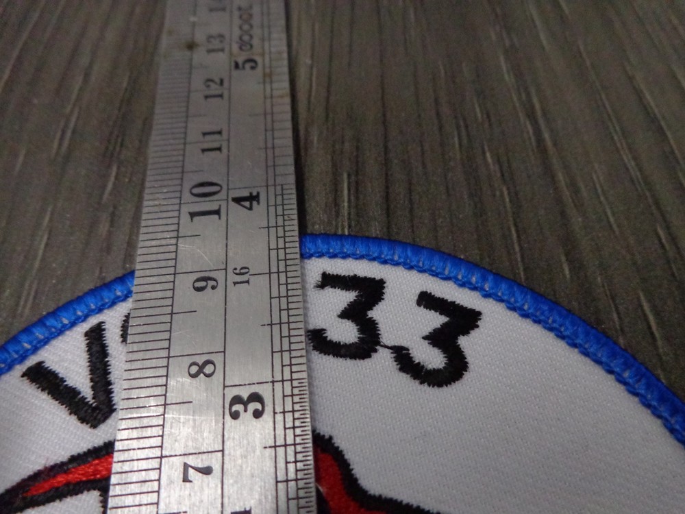 US NAVY VS-33 SCREWBIRD SQUADRON EMBROIDERED PATCH