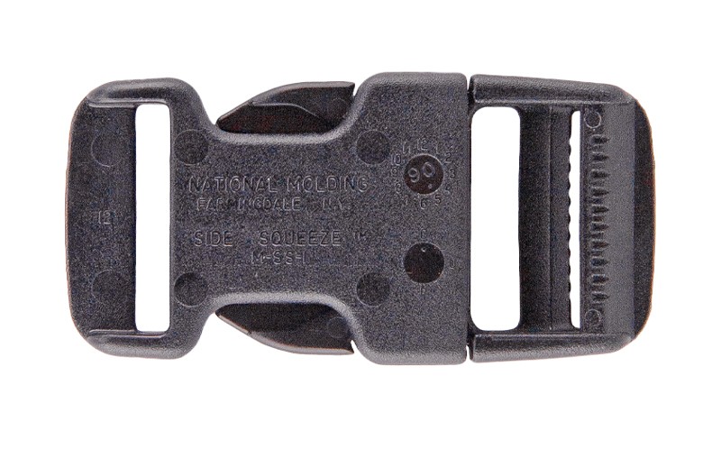 10 - 1 Inch National Molding Mojave Plastic Buckles