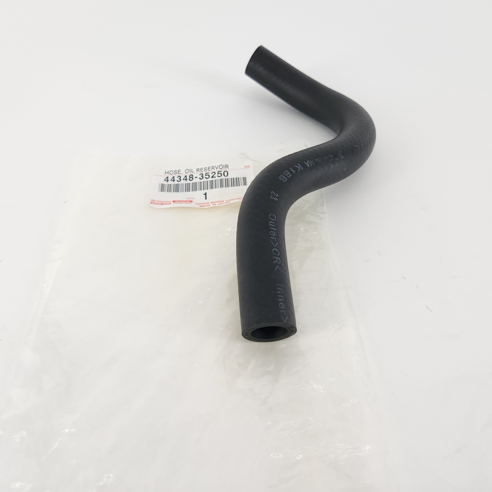 Genuine OEM Toyota Lexus 44348-35250 Power Steering Hose Reservoir to Pump
