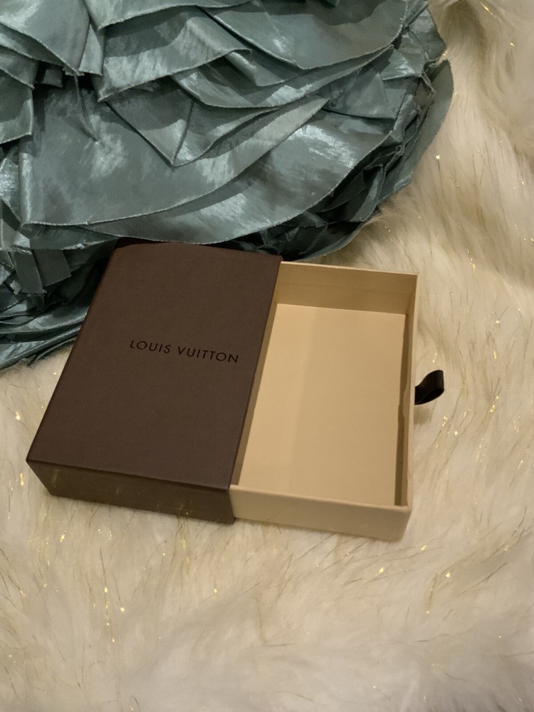 Louis Vuitton Brown Box 6.5” x 3.5” Already AUTHENTICATED !!