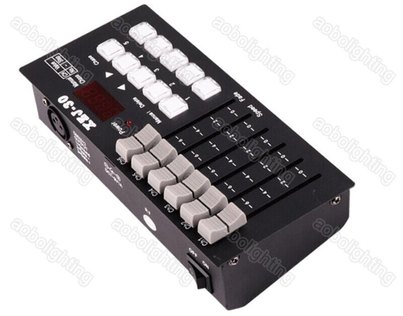 Rechargeable mini DMX stage lighting console Portable dmx512 DJ Party controller