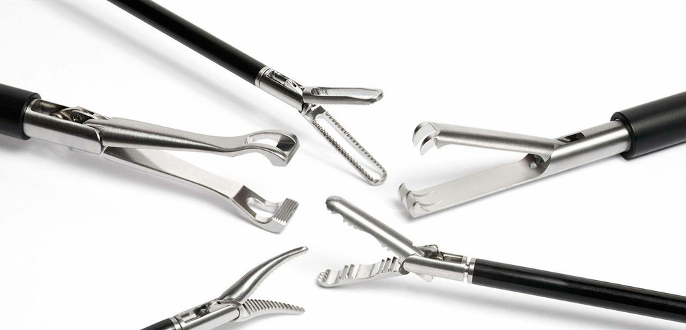 Reusable 5mm Grasper Inserts Forceps Surgical Laparoscopic Instruments Set 5Pc
