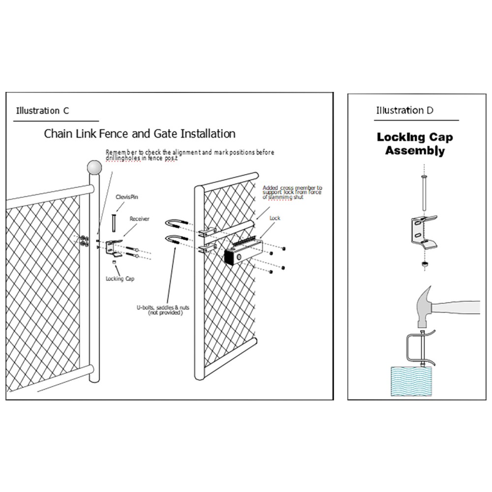 DS-02 Automatic Electric Gate Lock For Swing Gate Opener Automatic Gate 12-24V