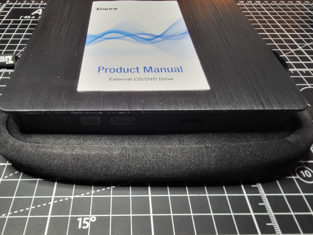 New Ziweo CD/DVD External PC reader for (Windows, Linux, & Mac OS systems)