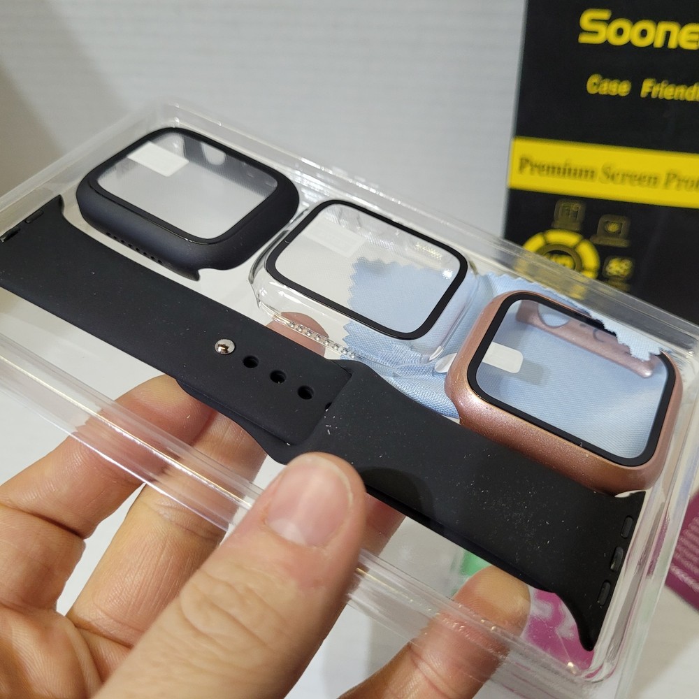 Soonear Apple Watch Case Strap 44mm Open Box