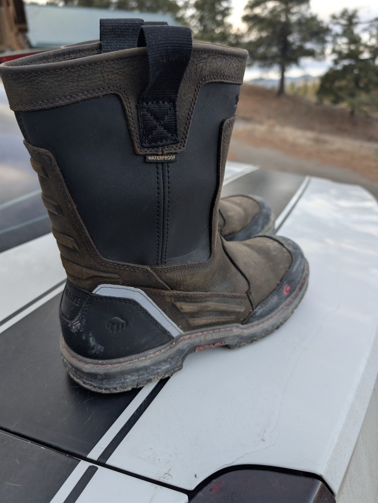 Wolverine Men Overman Waterproof CarbonMax 10" EH Work Boot Work Boots