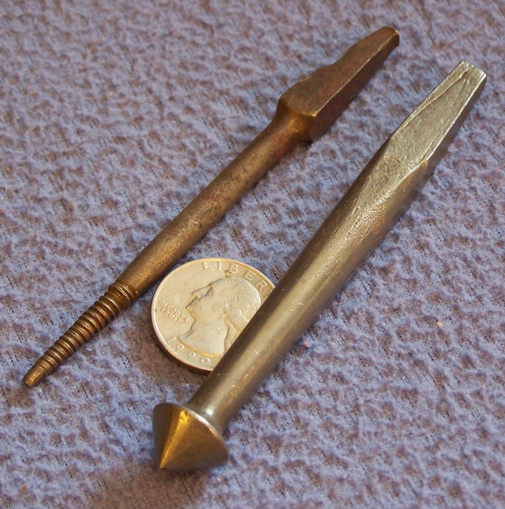2 Brace Bits 5/8 in Countersink odd tapered threaded brace bit whatsit