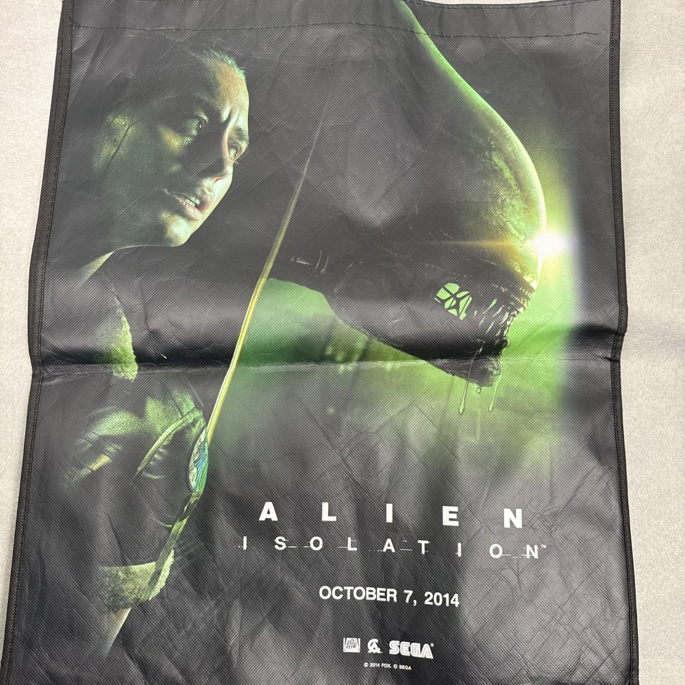 SDCC 2014 Alien Isolation Promo Backpack Tote Bag Sega Fox Comic Con