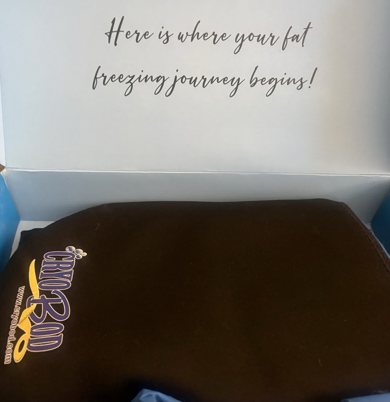 CRYOBOD Fat Freezing Belt System Complete with Instructions