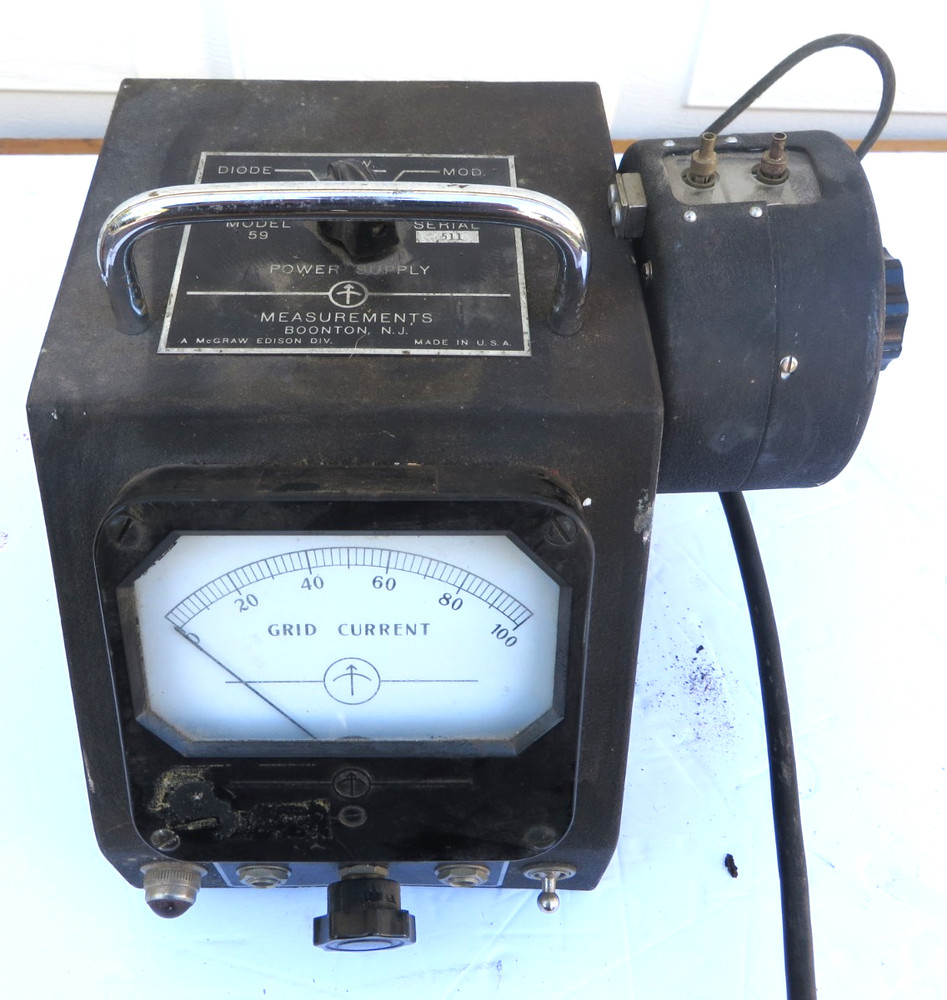 Vintage Boonton Grid Current Meter (18)