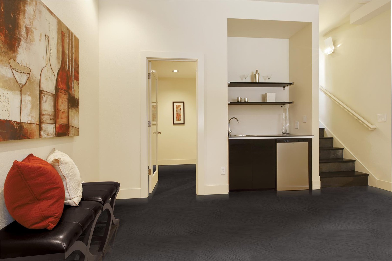 RockSolid Metallic Floor Coating Kit, Gun Metal, High Gloss, 80 Oz - 299743