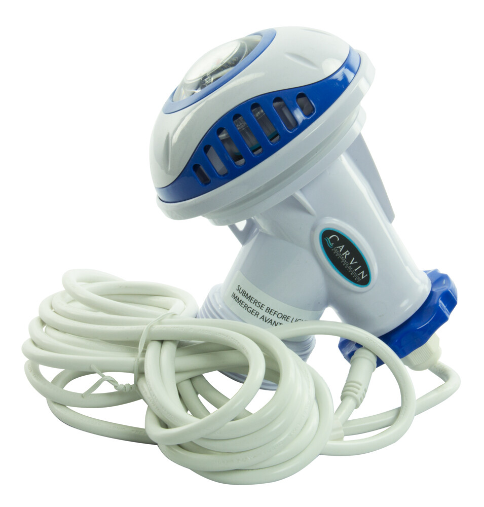 Carvin Star Bright LED Return Jet Pool Light for Above Ground Swimming Pools