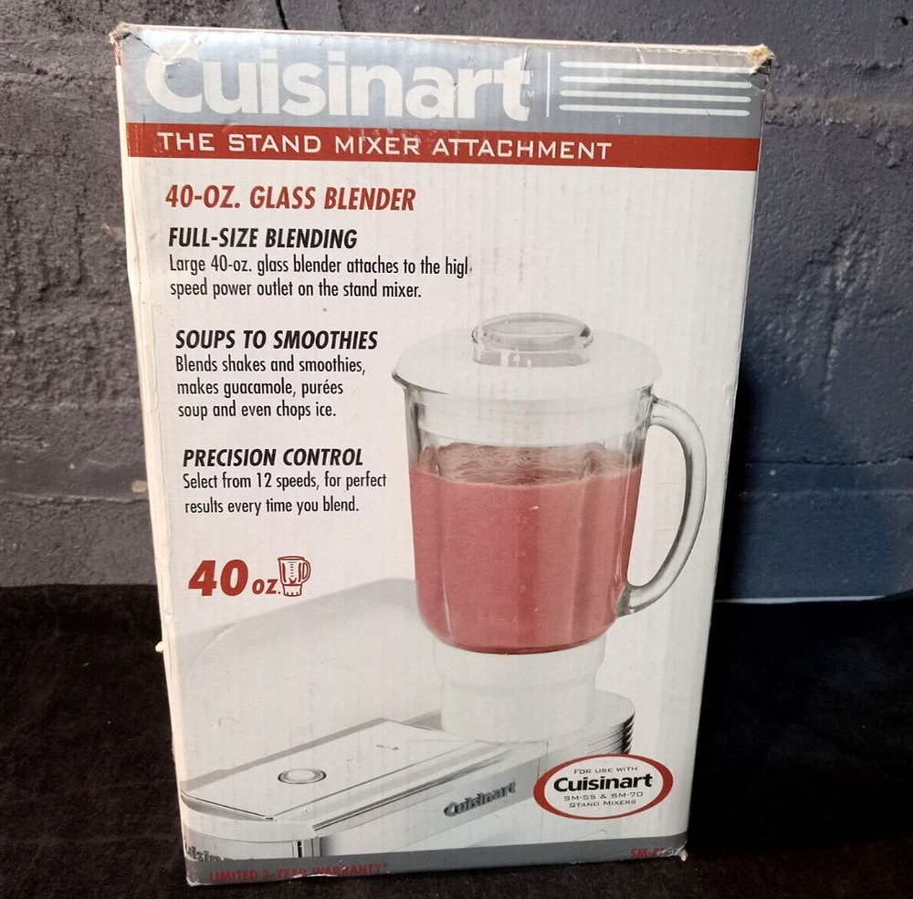 Cuisinart 40oz Glass Blender Attachment