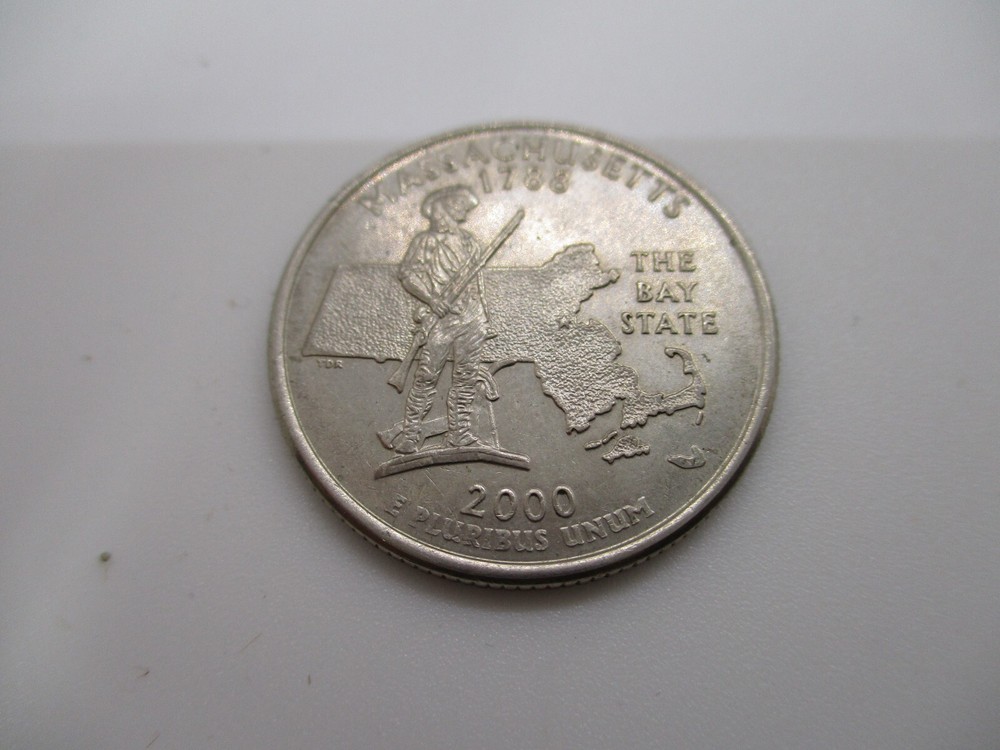 2000 Massachusetts State Quarter Coin