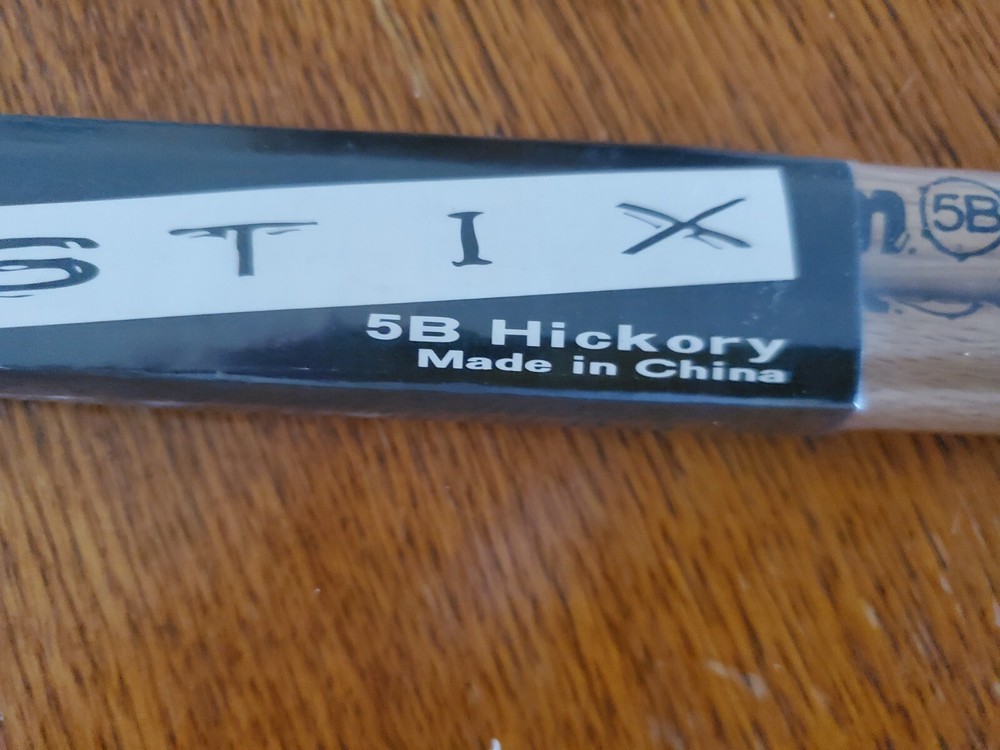 DDrum Sticks 5B Hickory Set