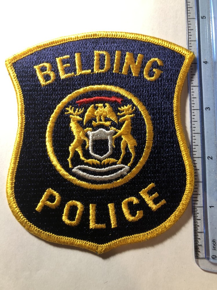 Belding Michigan Police Patch