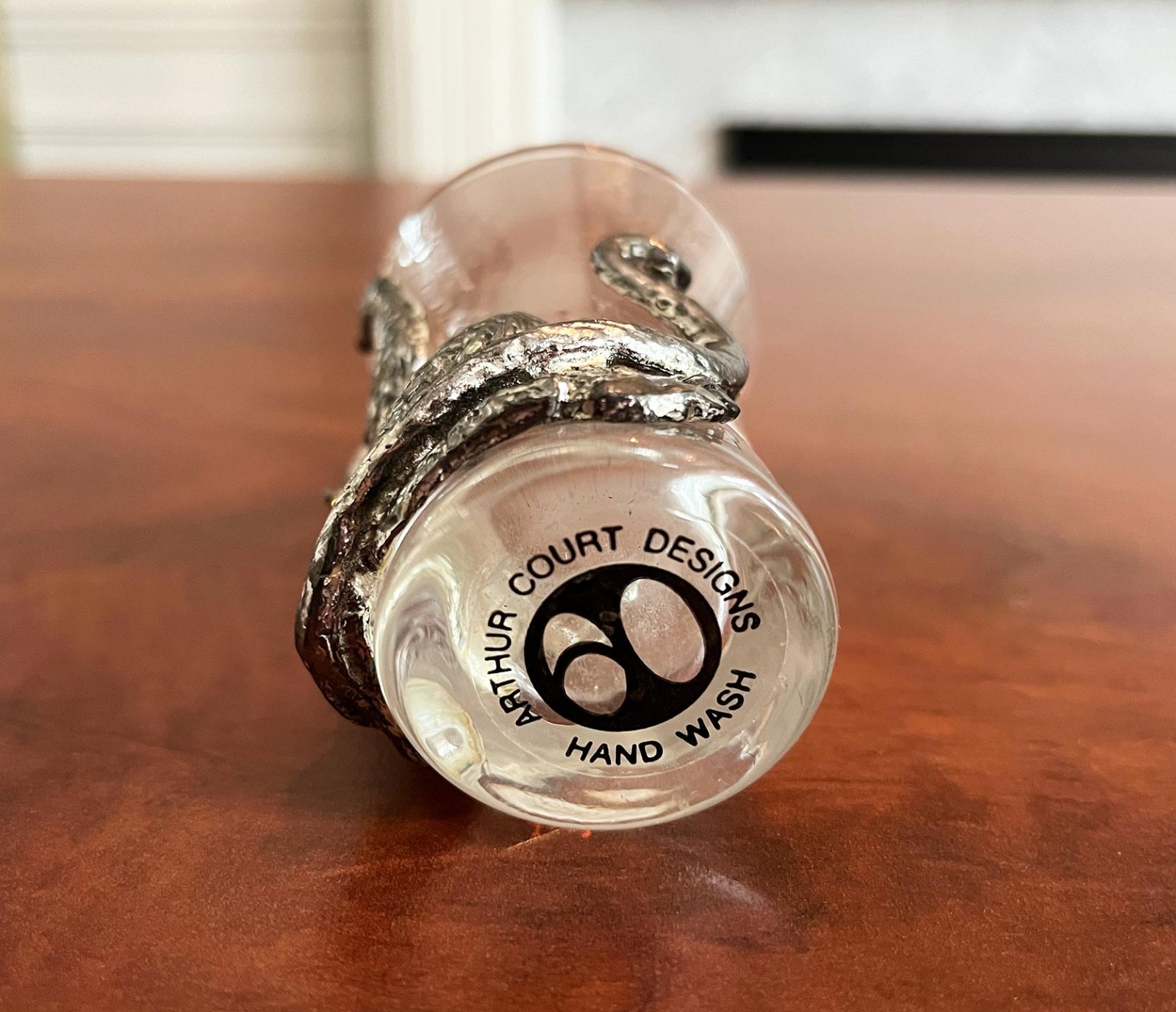 Set of 2 vintage shot glasses from the Arthur Court Safari collection