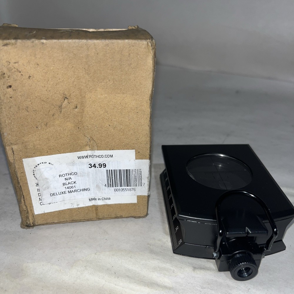 Rothco Deluxe Marching Compass With Package Damage