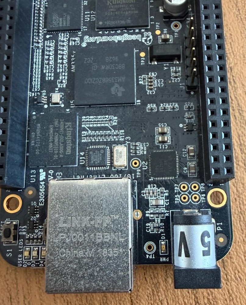 BeagleBone Black AM335x Rev C Development Board 4GB Ethernet HDMI MicroSD TESTED