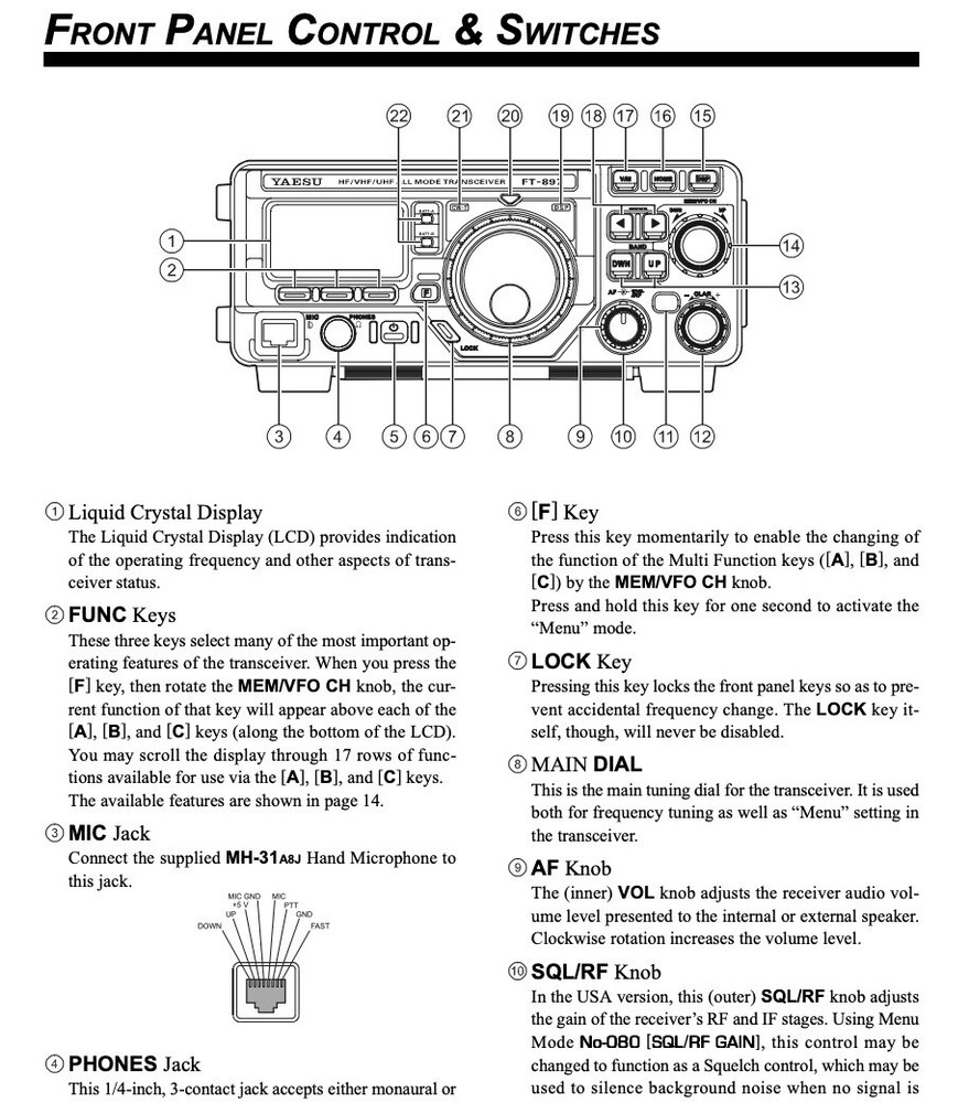 CDROM: YAESU FT-897 OPERATING & SERVICE MANUAL TECHNICAL SUPPLEMENT & BROCHURES