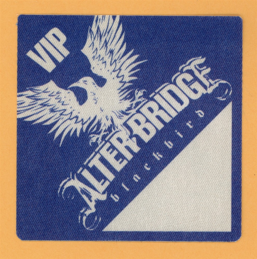 Alter Bridge 2007 Blackbird Concert Tour VIP Backstage Pass - Creed
