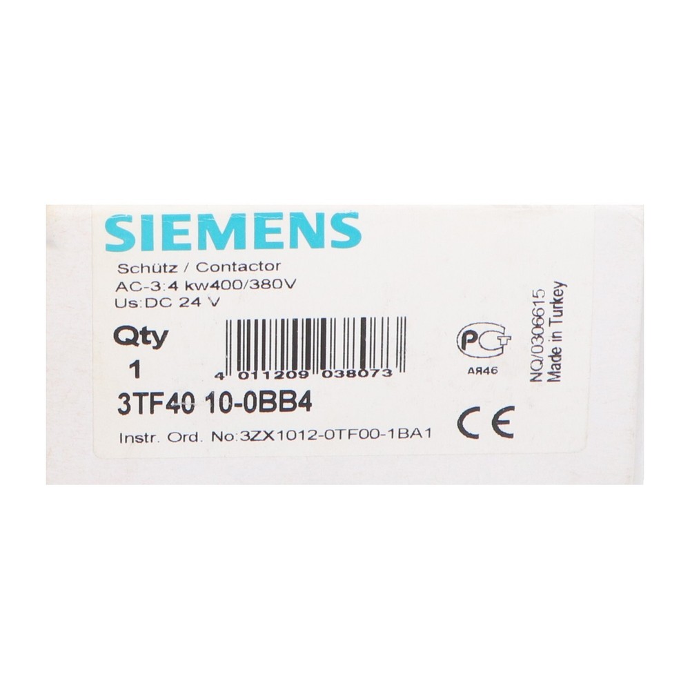 Siemens 3TF4010-0BB4 New NFP