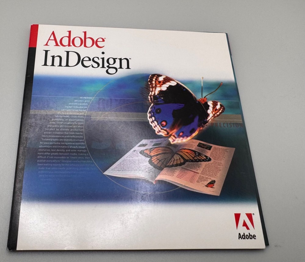 Adobe InDesign 1.0  (1 User/s) - Full Version for Macintosh + product key