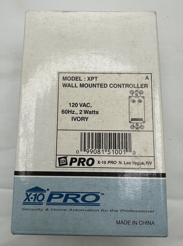 X-10 XPT Wall Mounted Controller