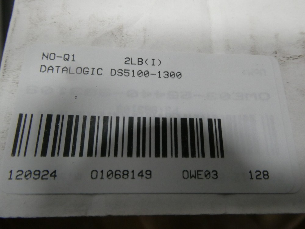 Datalogic DS5100-1300 Bar Code Scanner 10-30v-dc
