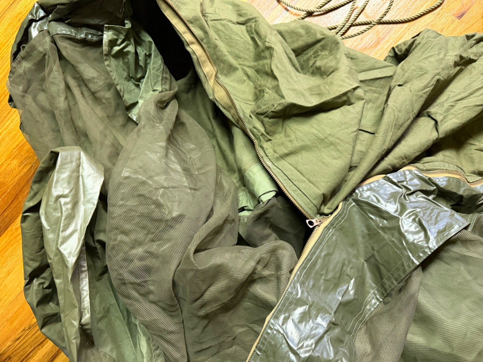 ORIGINAL WWII US ARMY INFANTRY JUNGLE HAMMOCK -