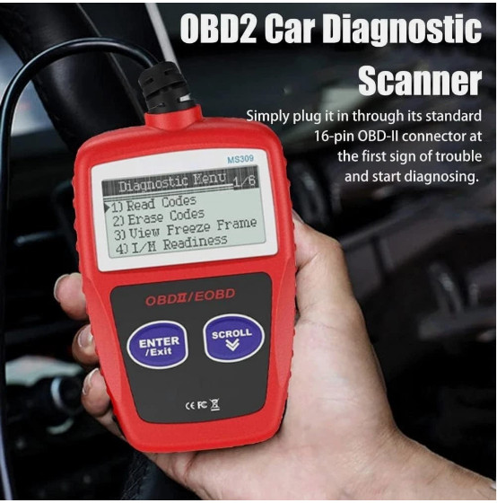 Car Code Reader OBD2 Scanner Car Check Automotive Engine Fault Diagnostic Tool