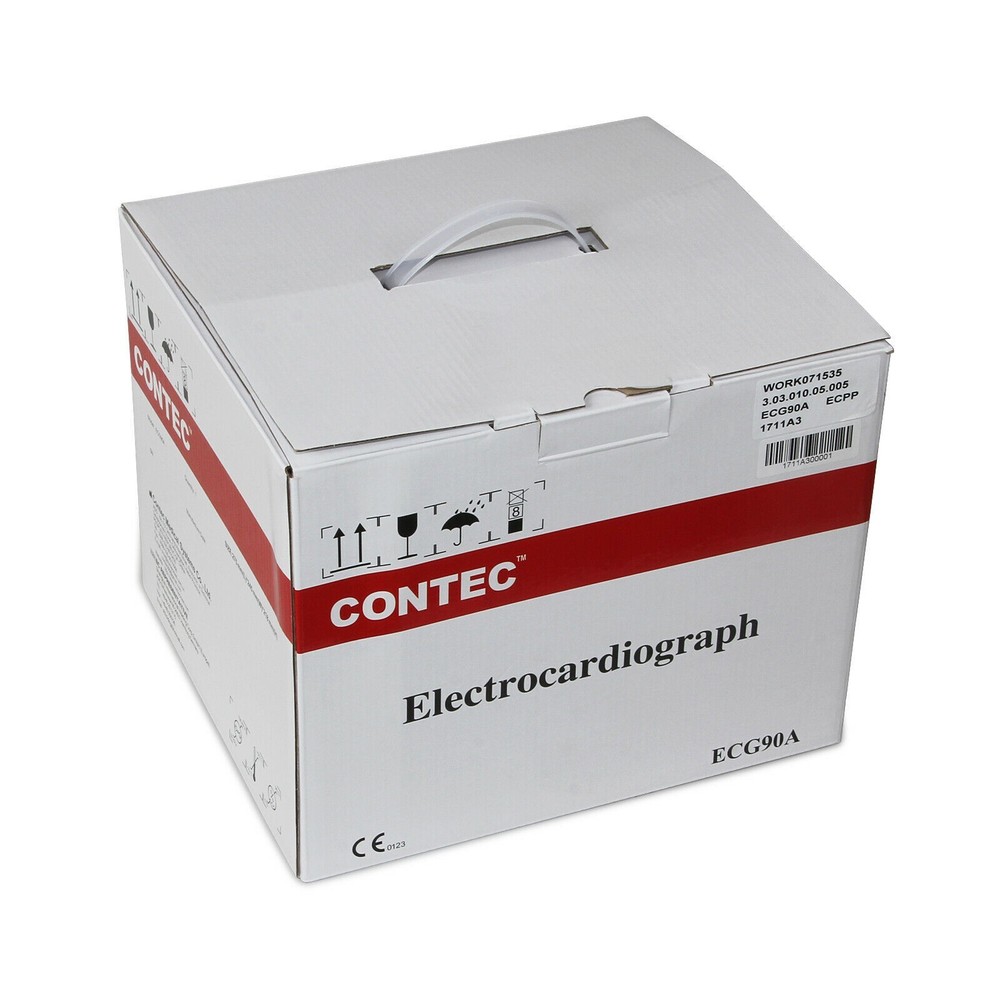 ECG90A 12-Lead EKG/ECG Machine , Single Channel, USB, Software & Printer