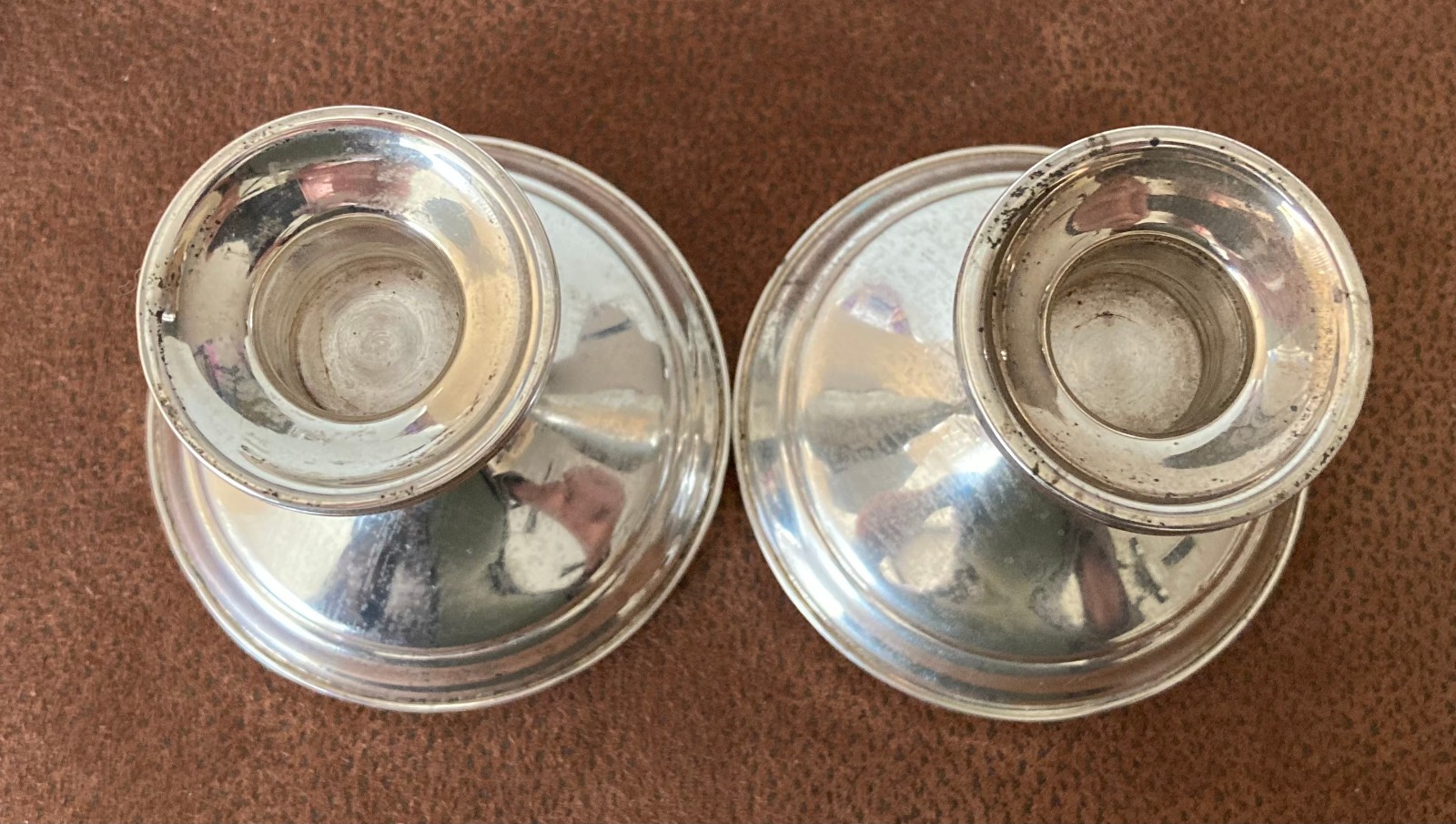 TOWLE Sterling Weighted #700, 2 - Candle Holders
