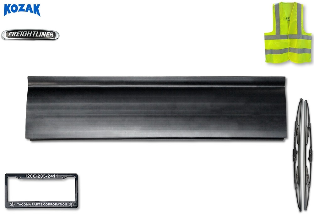 Rear Panel Stripe Short for Left Driver Side Freightliner Cascadia 2018+