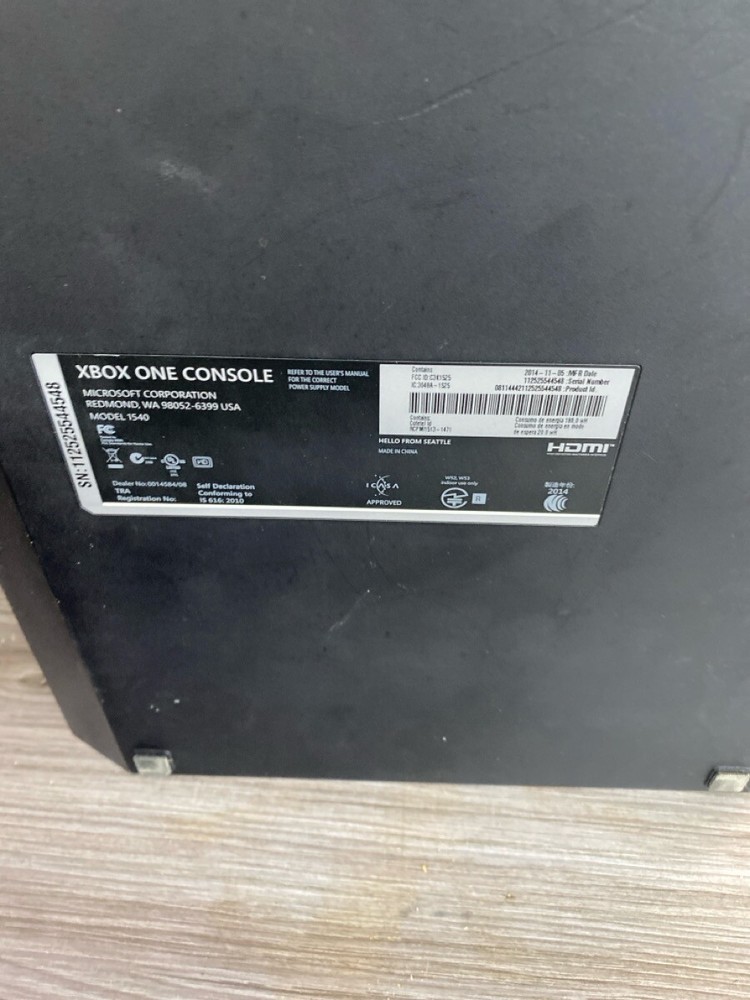 Used Microsoft Xbox One 500GB Console Model 1540