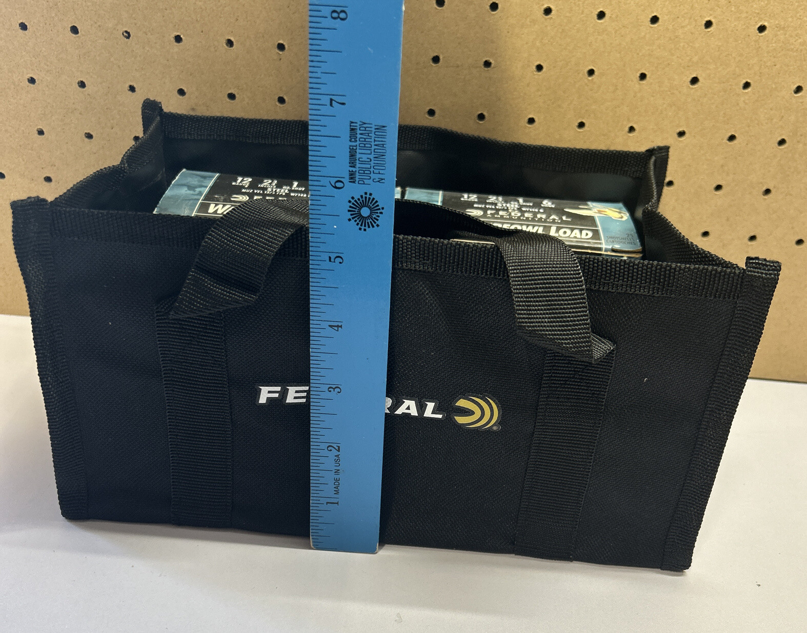 1- Federal Firearms Black 4 Box Shot shell Ammo Tote Bag Skeet Shooting Sports