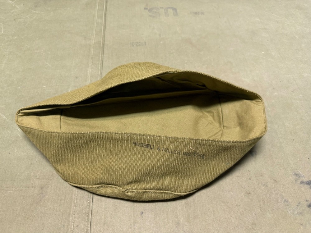 ORIGINAL WWII US ARMY INFANTRY PERSONAL PERSONAL COLLAPSIBLE WATER WASH BIN-1942