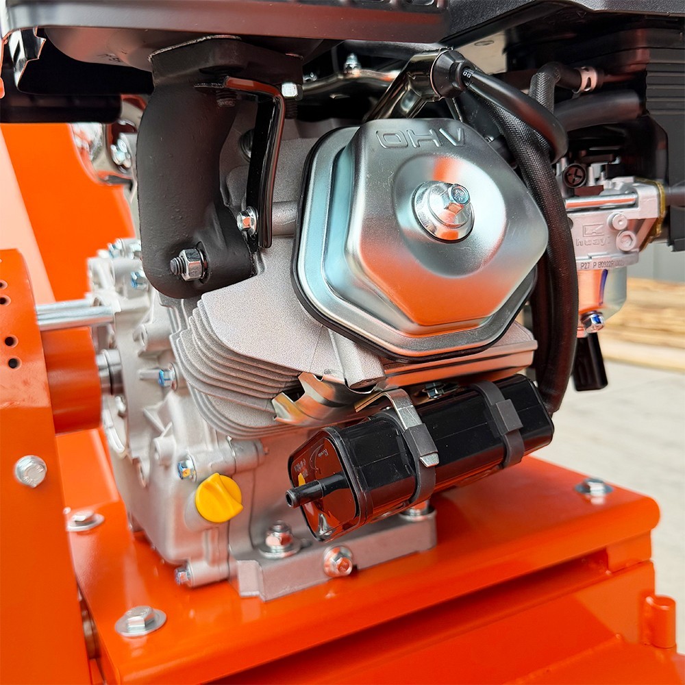 6'' 18hp Wood Chipper 450cc Gas Powered E-start 4-Wheel 12V/9A FREE SHIPPING