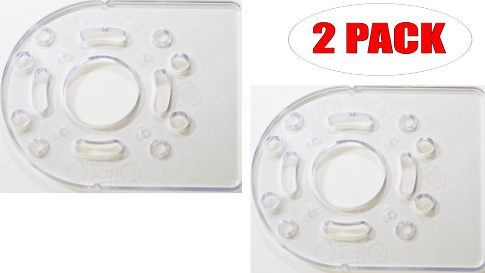 DeWalt DWP611 Compact Router Replacement Sub Base (2 Pack) - A27941-2PK