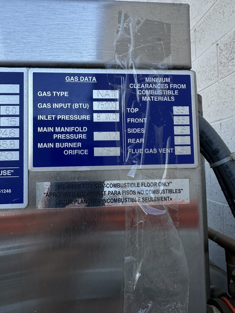 LVO Rack Washer Model RW1548G